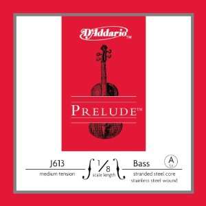  DAddario Prelude Bass Single A String, 1/8 Scale, Medium 