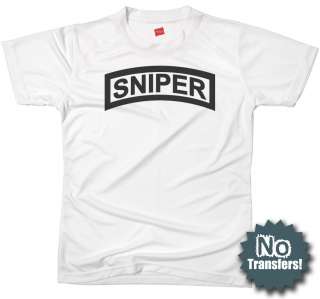 Sniper Tab US Army Rangers Scout Military New T shirt  