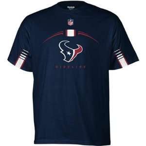   Texans Sideline Gun Show T shirt   Navy Blue