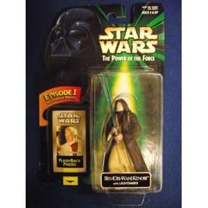   Us Flashback Ben (Obi Wan) Kenobi With Lightsaber Toys & Games