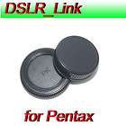Rear Lens Cover+Camera Body for Pentax KR K R K 7 K 5 K200D K X K20D 