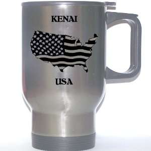  US Flag   Kenai, Alaska (AK) Stainless Steel Mug 