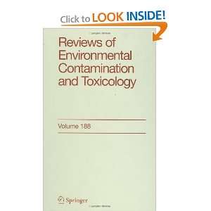  Reviews of Environmental Contamination and Toxicology 188 