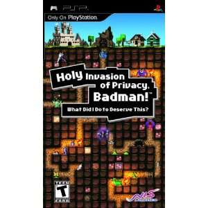   Holy Invasion of Privacy, Badman (PlayStation Portable) Video Games