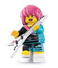 Lego Minifigures (Series 4 Punk Rocker & Series 7 Rocker Girl)