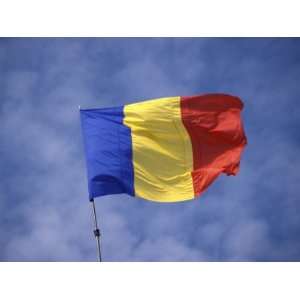  Romanian National Flag, Romania Premium Photographic 