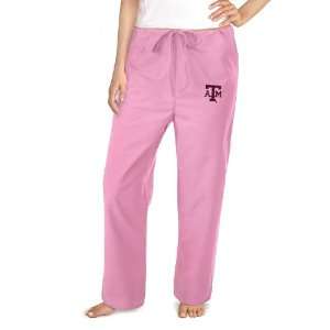  Texas A&M Pink Scrub Pants Med