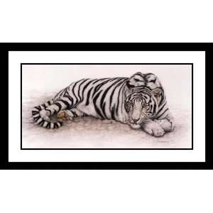  Siberian Tiger by Jan Henderson   Framed Artwork