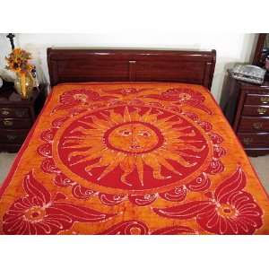 Surya India Bedding Twin Bed Sheet Wall Tapestry Throw  