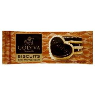Godiva Biscuit Box   Truffle Heart (Pack of 2 Biscuit Boxes with 12 