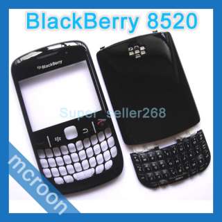 New Blackberry 8520 8530 Curve Full Faceplate Housing Case Cover Tools 