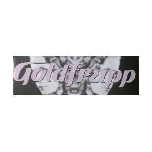  GOLDFRAPP Banner Music Poster