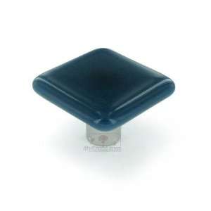     solids collection   1 1/2 knob in steel blue