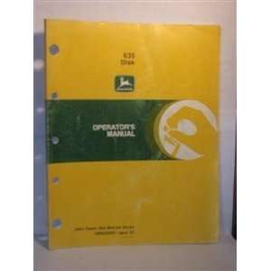  John Deere 635 Disk operators manual John Deere Books