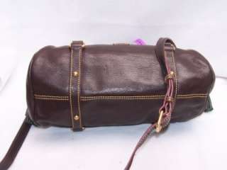 Dooney & Bourke DARK BROWN Florentine Vachetta Satchel Handbag A219864 