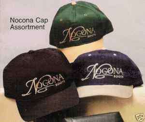 NOCONA™ Boots ~ BALL CAP~ Blue Green Black Khaki Cotton  