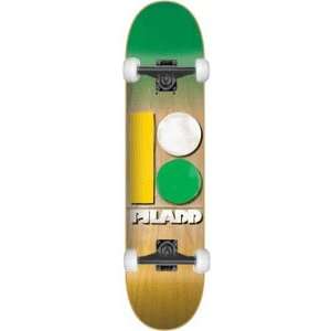   Stencil Complete Skateboard   7.62 w/Essential Trucks Sports