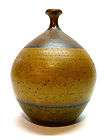 1970s Tom Coleman Studio Pottery WEED POT Speckled Vase   Oregon 