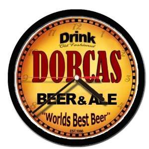  DORCAS beer and ale cerveza wall clock 