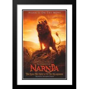  Lion, Witch and the Wardrobe 32x45 Framed and Double 