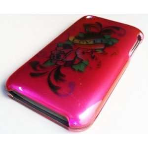  Apple iPhone 3 3G 3GS Pink Lovely Design AT&T Hard Case 