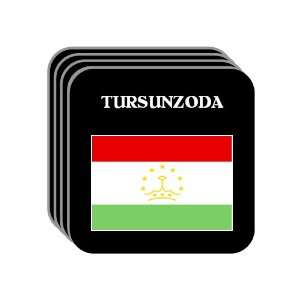  Tajikistan   TURSUNZODA Set of 4 Mini Mousepad Coasters 