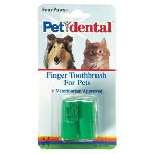  Four Paws, Pet Dental Finger Brush