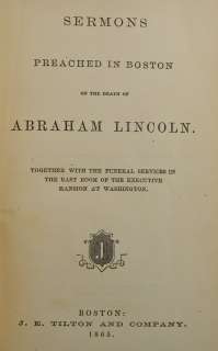 ABRAHAM LINCOLN ASSASSINATION Antique Civil War Slavery President 