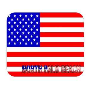  US Flag   North Palm Beach, Florida (FL) Mouse Pad 