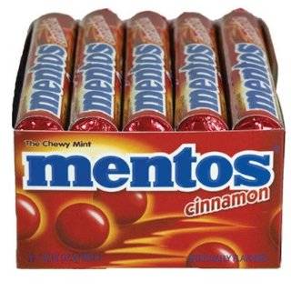 Mentos Cinnamon Singles /Vertical Showbox 15 Count by Mentos