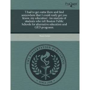   education and GED programs. (9781244035768) Nicole Lavan Books