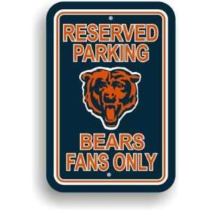 Chicago Bears Parking Sign (Set of 2) 
