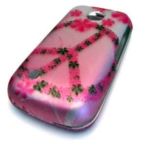  Lg vn270 ln270 lw270 Pink Peace Sign Hard Case Cover Skin 