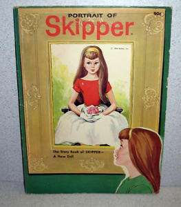 Wonder Books Mattel PORTRAIT OF SKIPPER Book 1964  