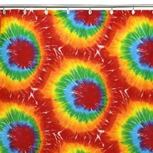  Chooty Tie Dye Summer Shower Curtain, 72 Inch by 72 Inch 