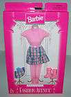 1997 BARBIE FASHION AVENUE BOUTIQUE Clothing Set #18131~Scottish Pink 