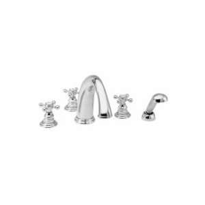   Brass Roman Tub Faucet with Handshower NB3 897 56