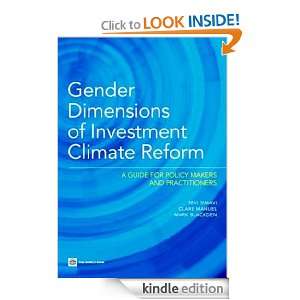 Gender Dimensions of Investment Climate Reform Sevi Simavi, Clare 