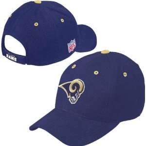 St. Louis Rams  Navy  BL Adjustable Hat