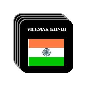  India   VILEMAR KUNDI Set of 4 Mini Mousepad Coasters 