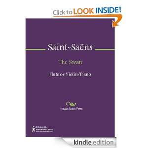 The Swan Sheet Music Camille Saint Saens  Kindle Store