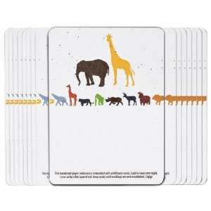   Seed Paper Printable Animals design Invitations, 16 pack Home