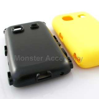 Yellow Double Layered Hard Case Samsung Galaxy Prevail  