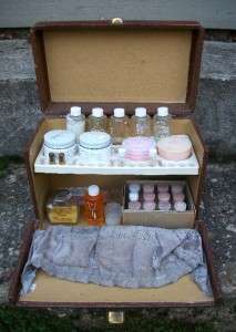   STUDIO GIRL cosmetics SALESMAN SAMPLE KIT makeup CASE make up box