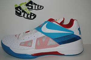 NEW Mens Nike Zoom KD IV N7 White Size 8.5 14 DS Aunt Pearl YOTD 4 