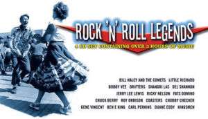 Rock and Roll Legends 1950s Songs 4 CD Music Boxset New  