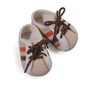  Tan Sneakers with Brown& Orange Toys & Games