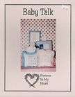 Baby Talk Forever In My Heart Cross Stitch Pattern NEW