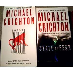  State of Fear / Next Michael Crichton Books