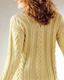 Edition Rebecca No. 4 Ladies Sweater Knitting Pattern  
